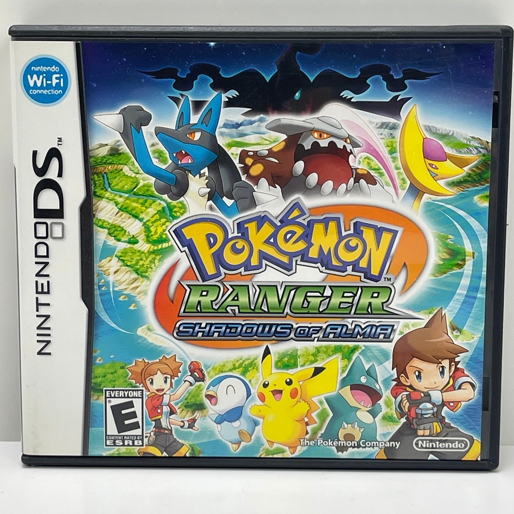 Nintendo Pokemon Ranger Shadows of Almia DS Case and Manuals Only No Game